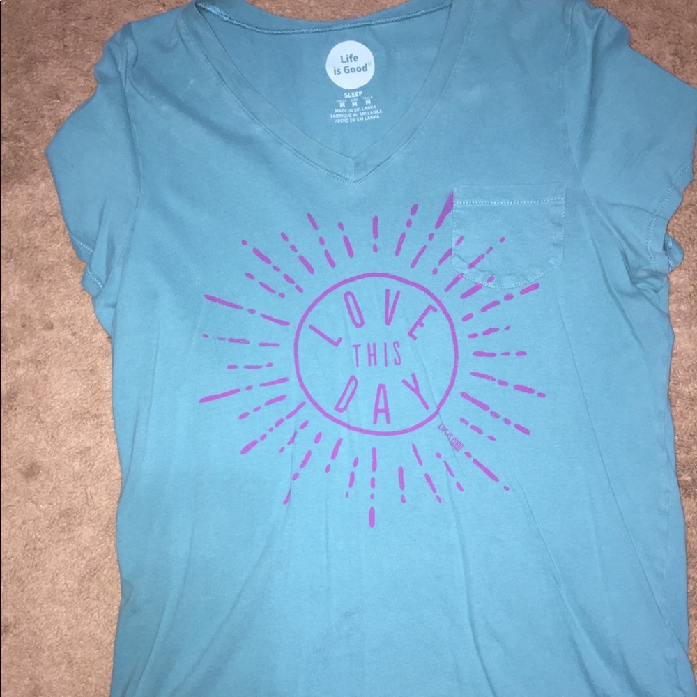 Life is good pajama set - size M